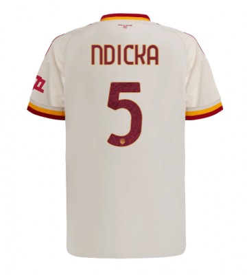 AS Roma Evan Ndicka #5 Udebanetrøje 2026-27 Kortærmet